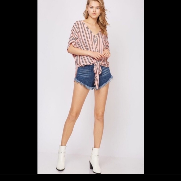 Early 🐦 BIRD SALE Front tie high low top - Picture 5 of 8